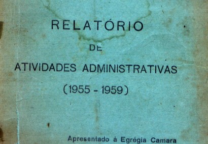 Gil Vellozo - Relatório de Atividades Administrativas (1955-1959) - Parte II (final)