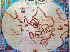 O primeiro mapa com o nome Brasil