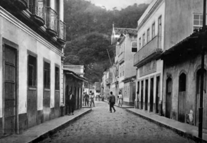 Rua Pereira Pinto (desaparecida)  Por Elmo Elton