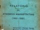 Gil Vellozo - Relatório de Atividades Administrativas (1955-1959) - Parte I